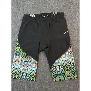 Nike Running Shorts Black Multicolor Size 30 NWT